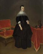 Gerard ter Borch the Younger Hermana von der Cruysse (1615-1705) painting